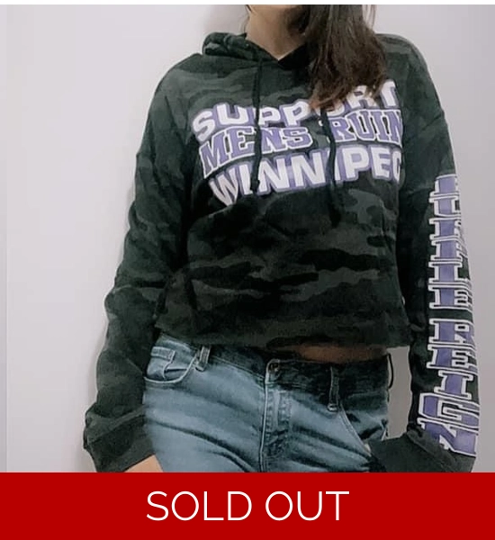 Support Crop Hoodie